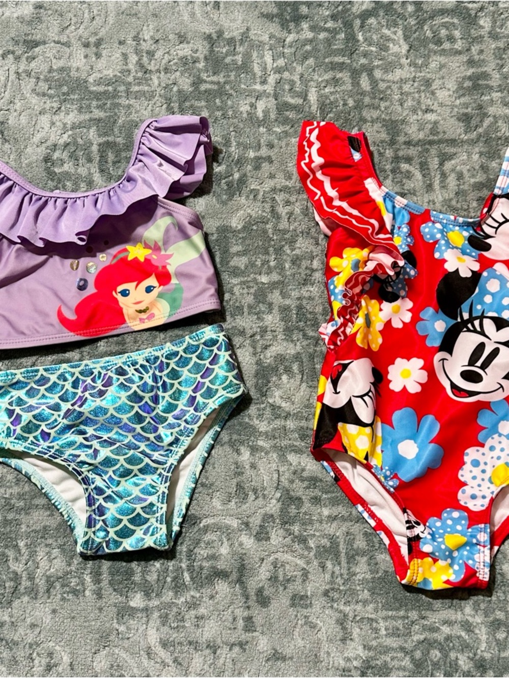 Pair of Disney Swimsuits | Size 12-18 months